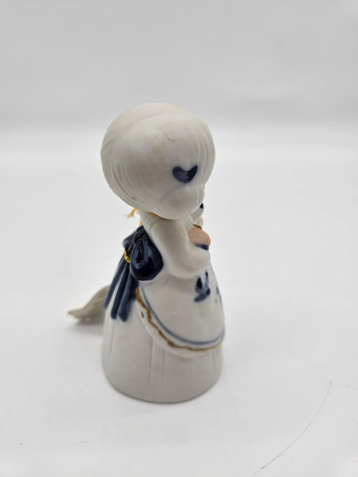 NWT Vintage Jasco Royal Majestic Bells Porcelain Bisque Bell Lady/Grandma-NEW