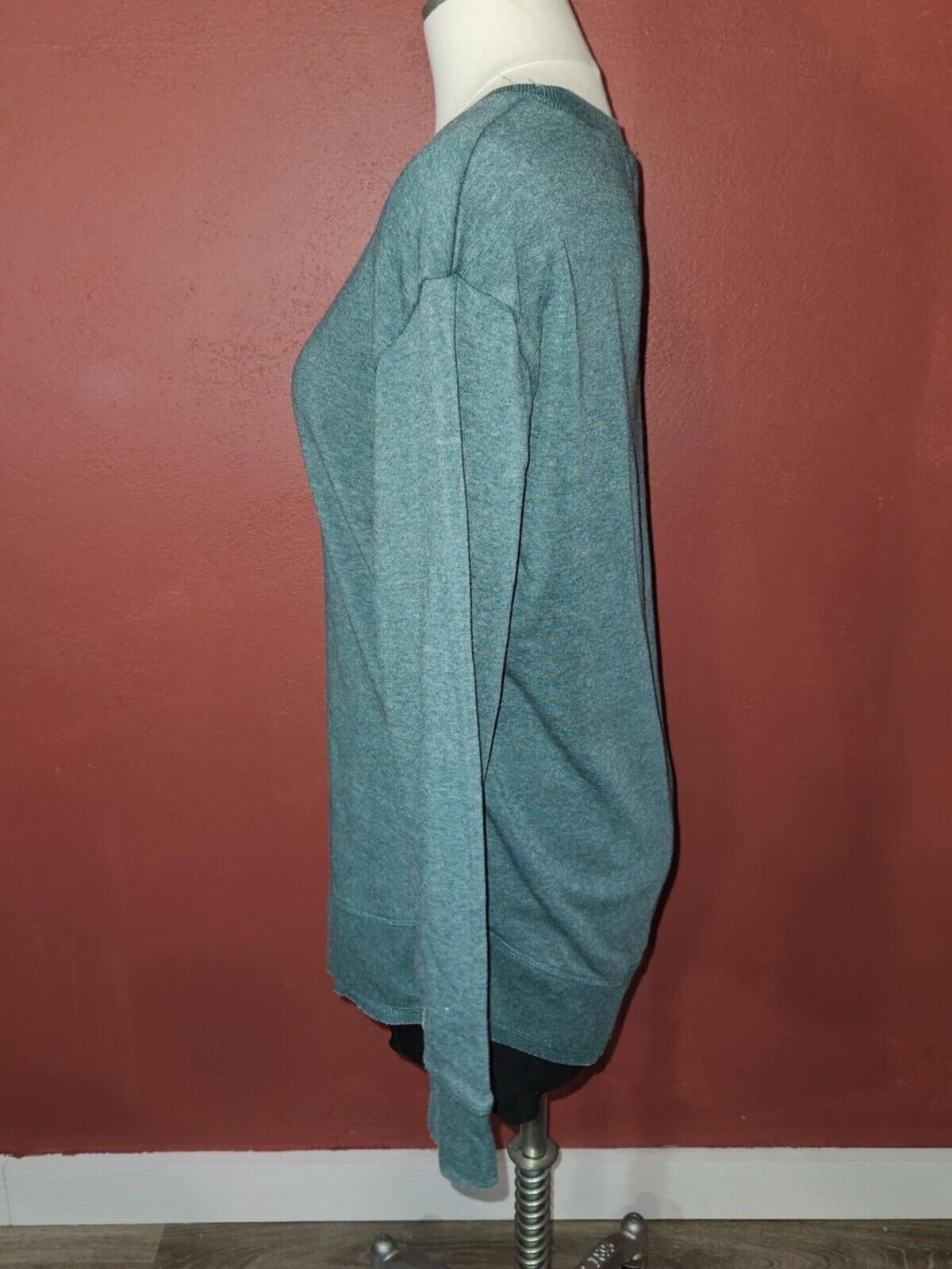 Ocean Drive Women's Gray Pullover Sweatshirt Size Small