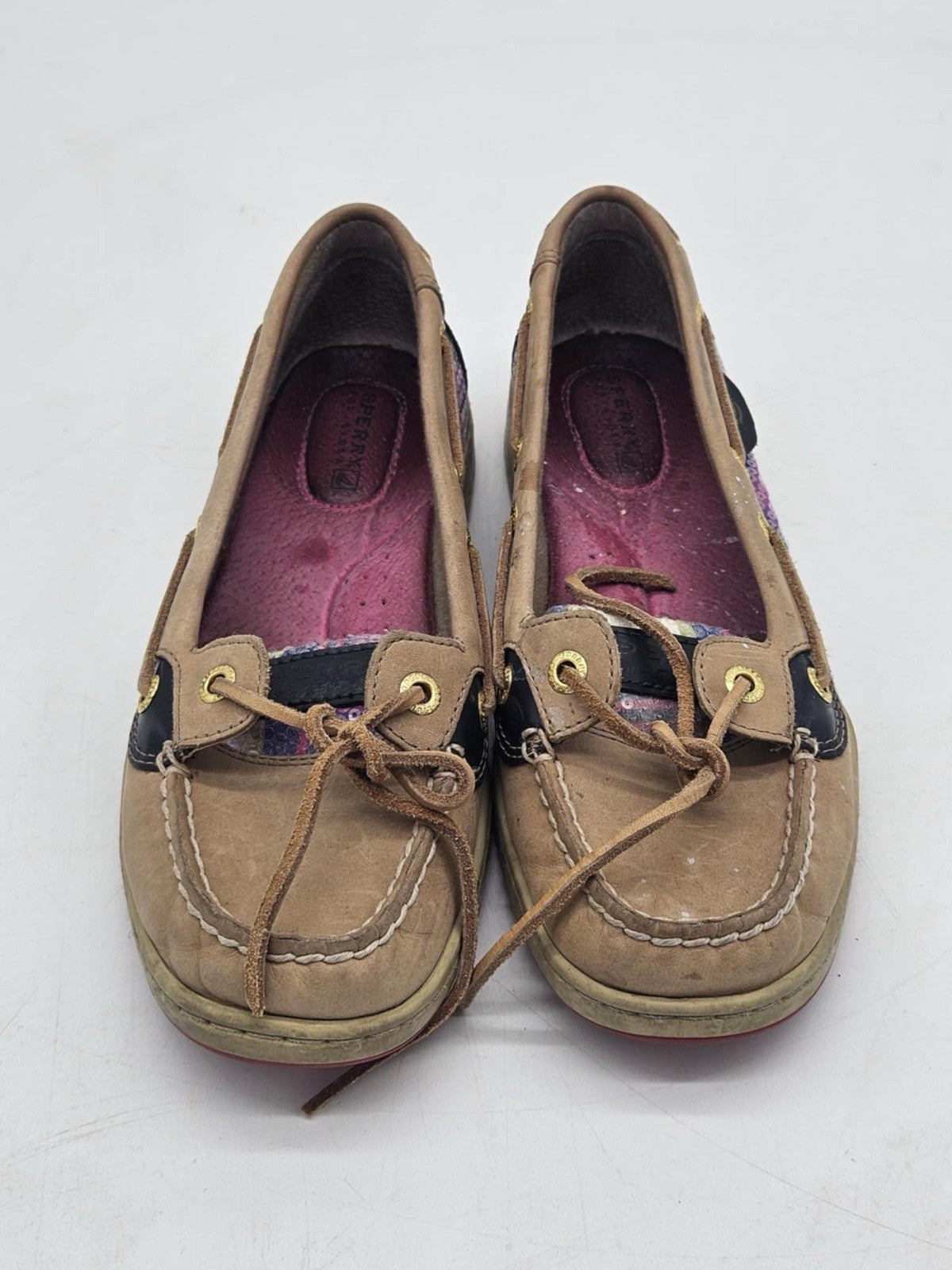 Sperry Top-Sider Women's Multi-Color Sequin Shoes Size 6.5 #9102823