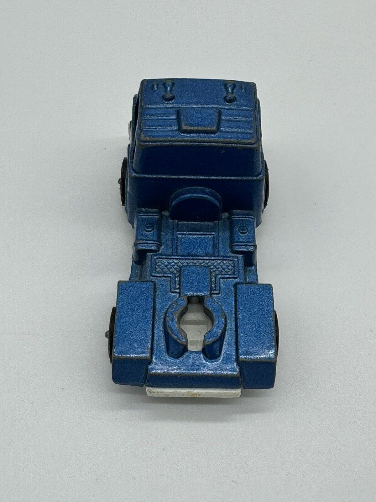 Vintage Diecast 1970 Tootsie Toy Semi Truck Cab Blue Paint Wear