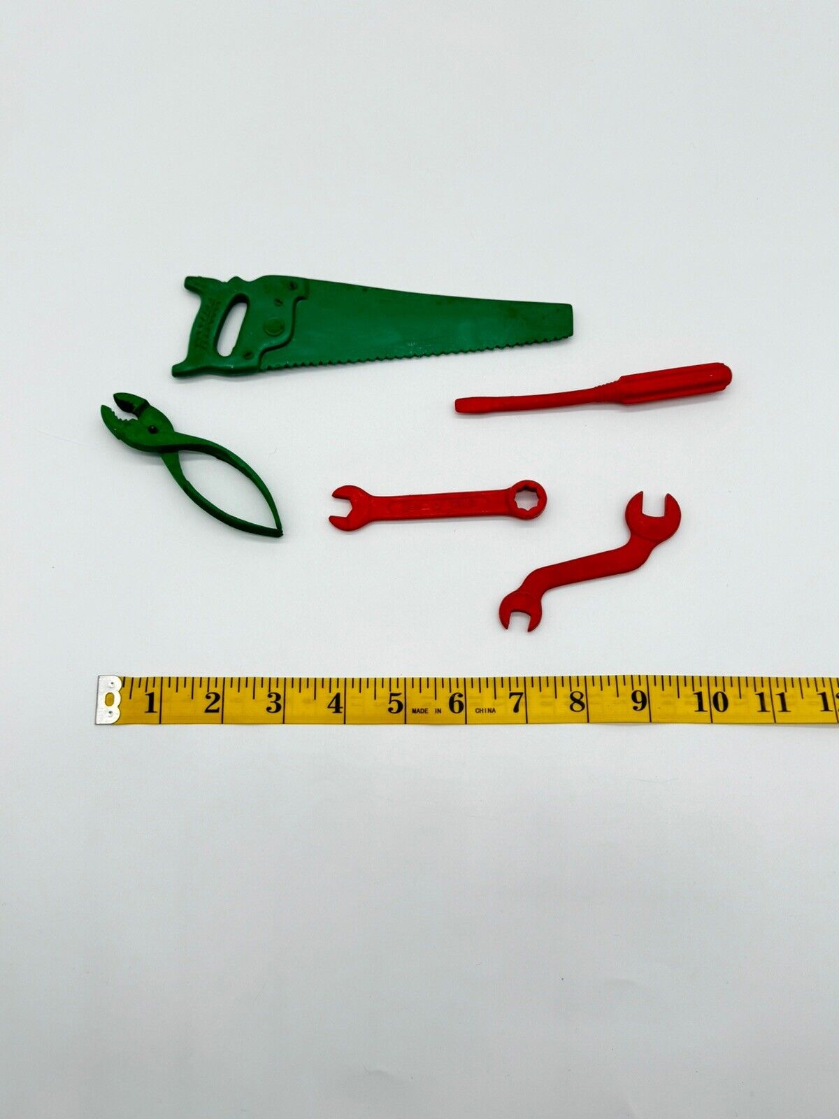 Lot of 5 Vintage Rubber Ohio Art Tool Toys