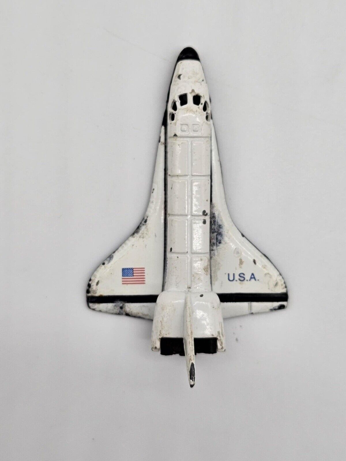 Vintage 3" Die Cast Metal Ertl Space Shuttle 1990s