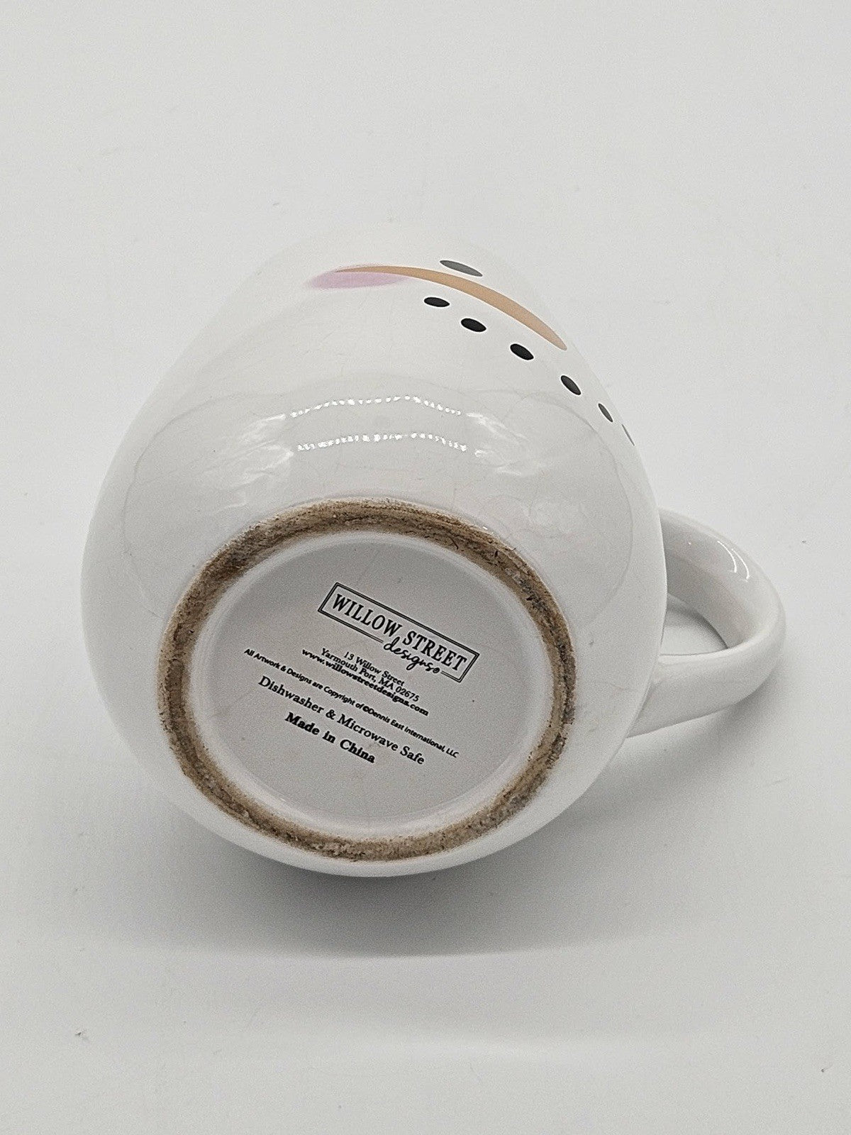 Cute Snowman Mug, 16 Ounce Cup, White