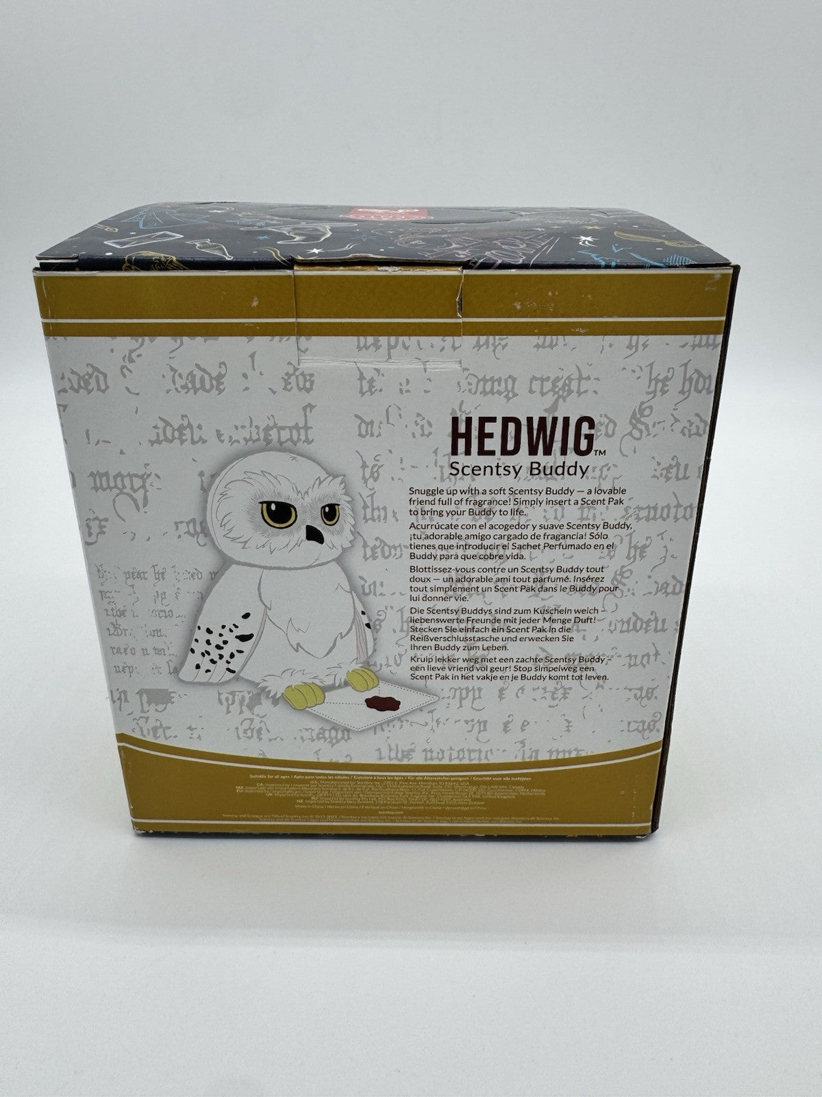 SCENTSY BUDDY HEDWIG W/ ENVELOPE COLLECTABLE HARRY POTTER ~ DISCONTINUED
