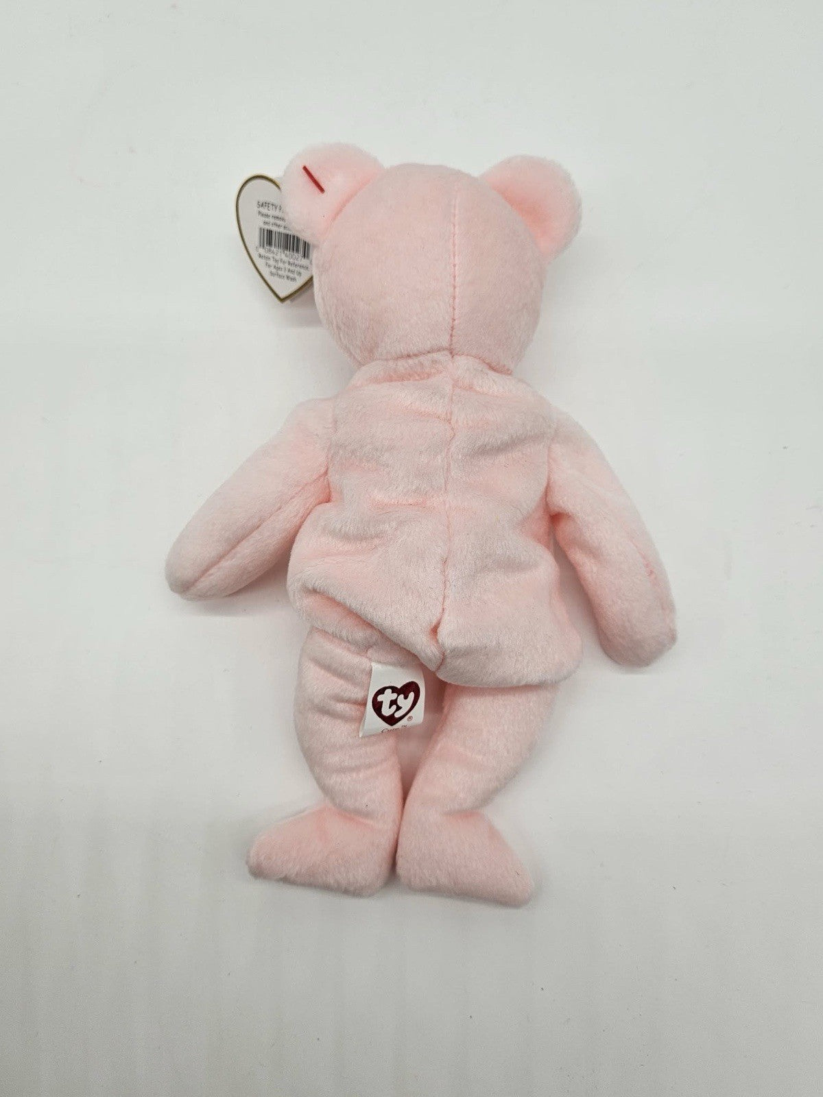 Ty Beanie Baby CURE The Breast Cancer Awareness Bear 8.5" NEW MWMT's
