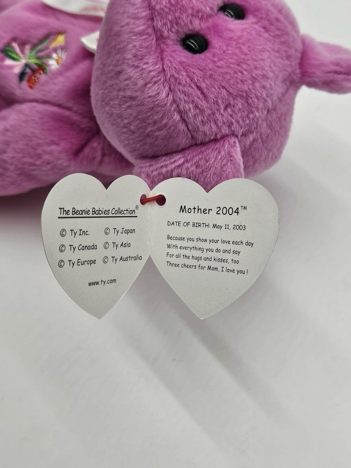 TY Beanie Baby - MOTHER 2004 the Bear (8.5 inch)