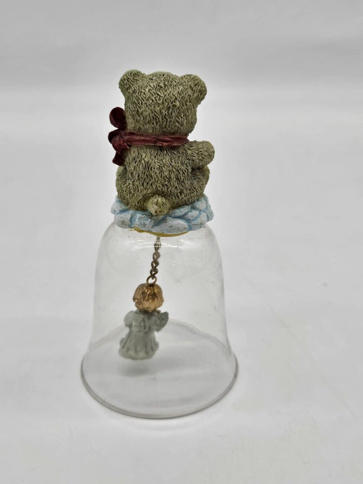 Vintage Giftco Inc. Loving Bear Glass Bell