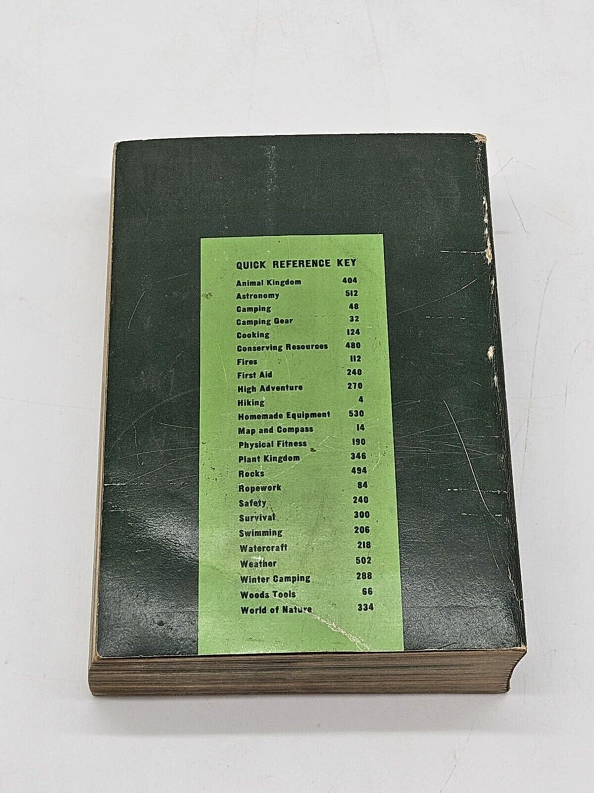Vintage Fieldbook for Boys and Men 1967 Boy Scouts of America
