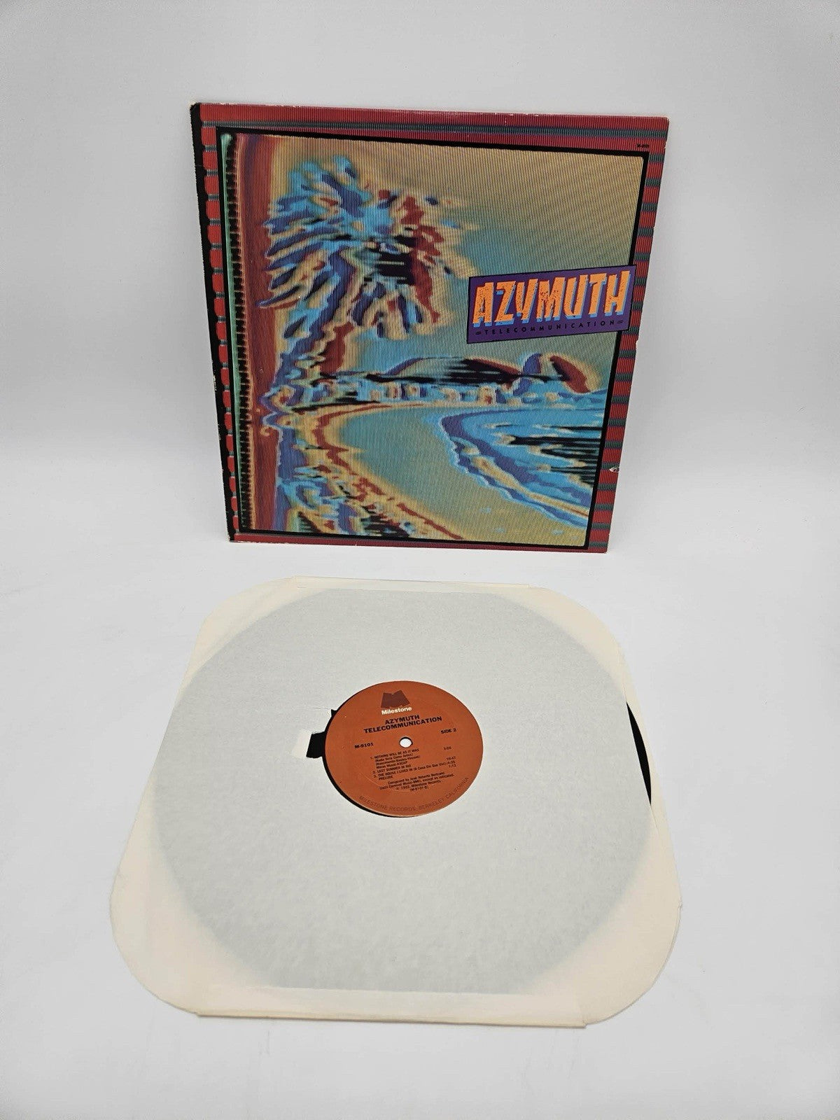 Azymuth - Telecommunication LP Milestone 1982 OP M-9101 Latin Jazz EX