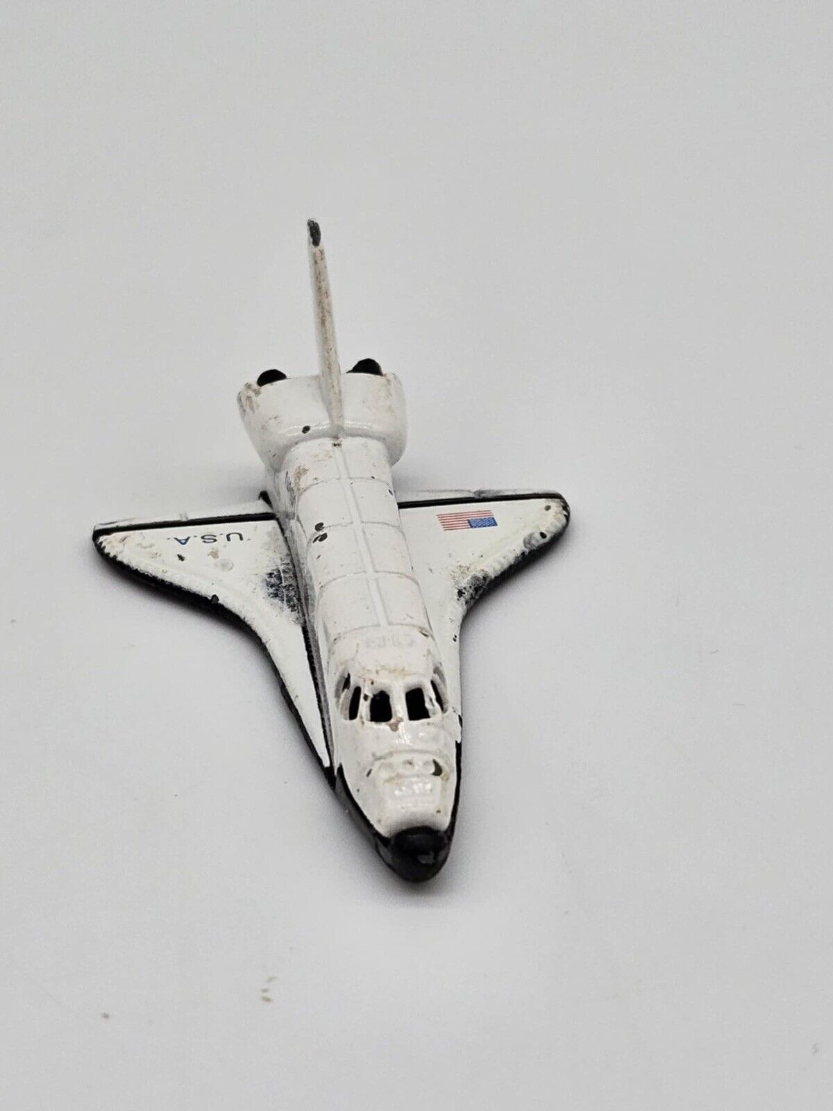 Vintage 3" Die Cast Metal Ertl Space Shuttle 1990s