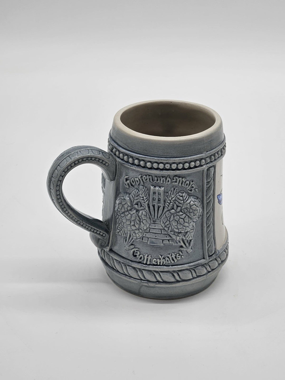 Vintage German Stoneware Beer Stein Hofenwirtshof Gotterhals TSV Küps 1991