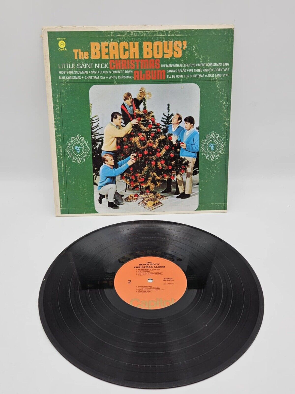 The Beach Boys' Christmas Album VINYL LP ALBUM CAPITOL REC MERRY CHRISTMAS BABY