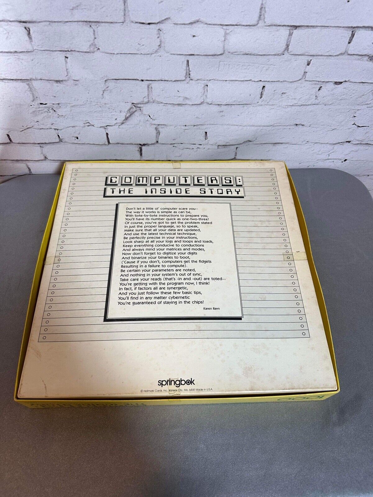 Springbok Computers The Inside Story 1000 Piece Jigsaw Puzzle 24x30