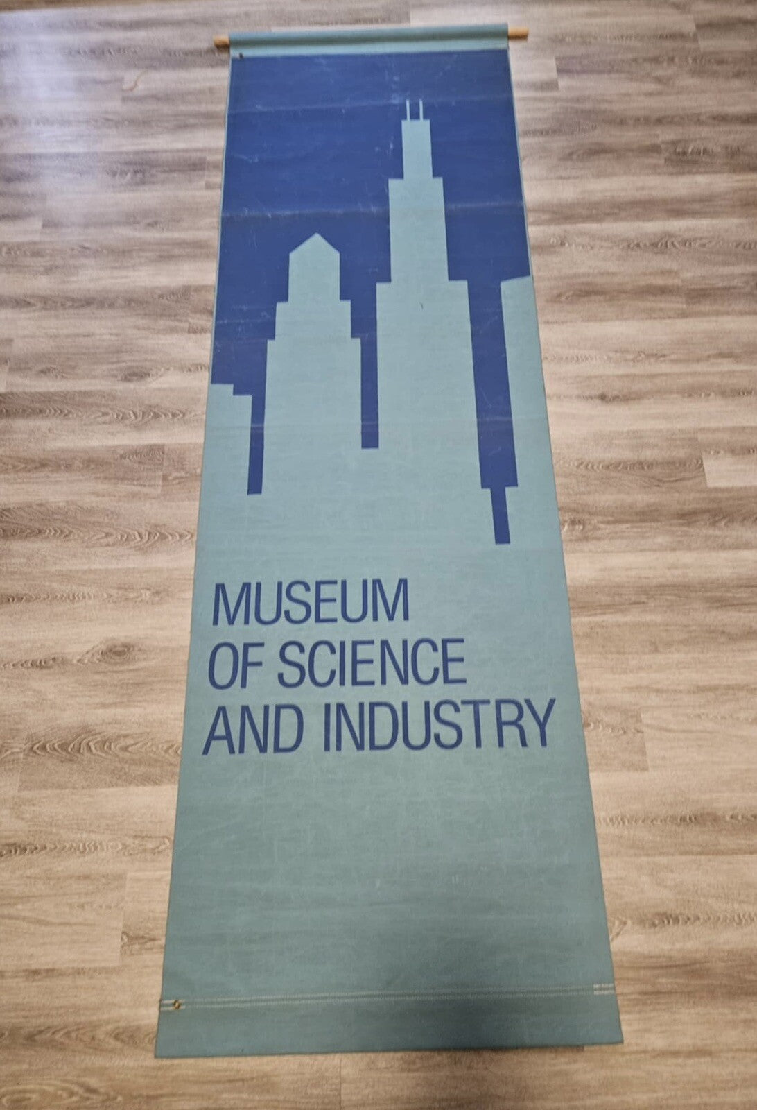 Vintage 1983 Chicago Art Museum Banners Toulouse-Lautrec: Paintings Exhibit