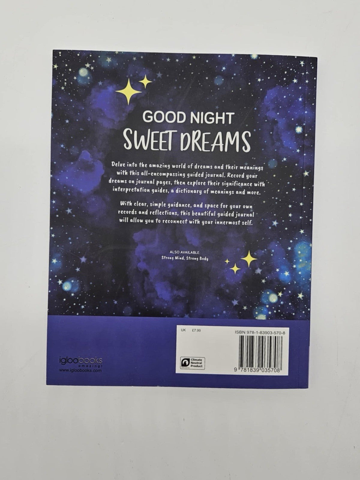 Good Night, Sweet Dreams : Guided Journal by IglooBooks (2022, Trade Paperback)