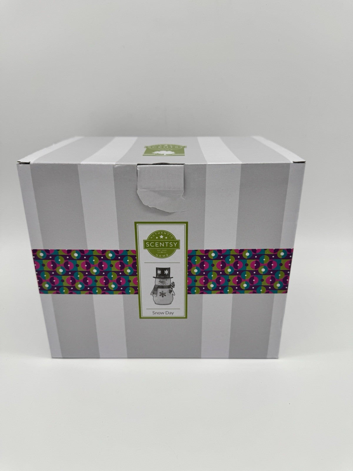 Snow Day Snowman Scentsy Warmer Full Size