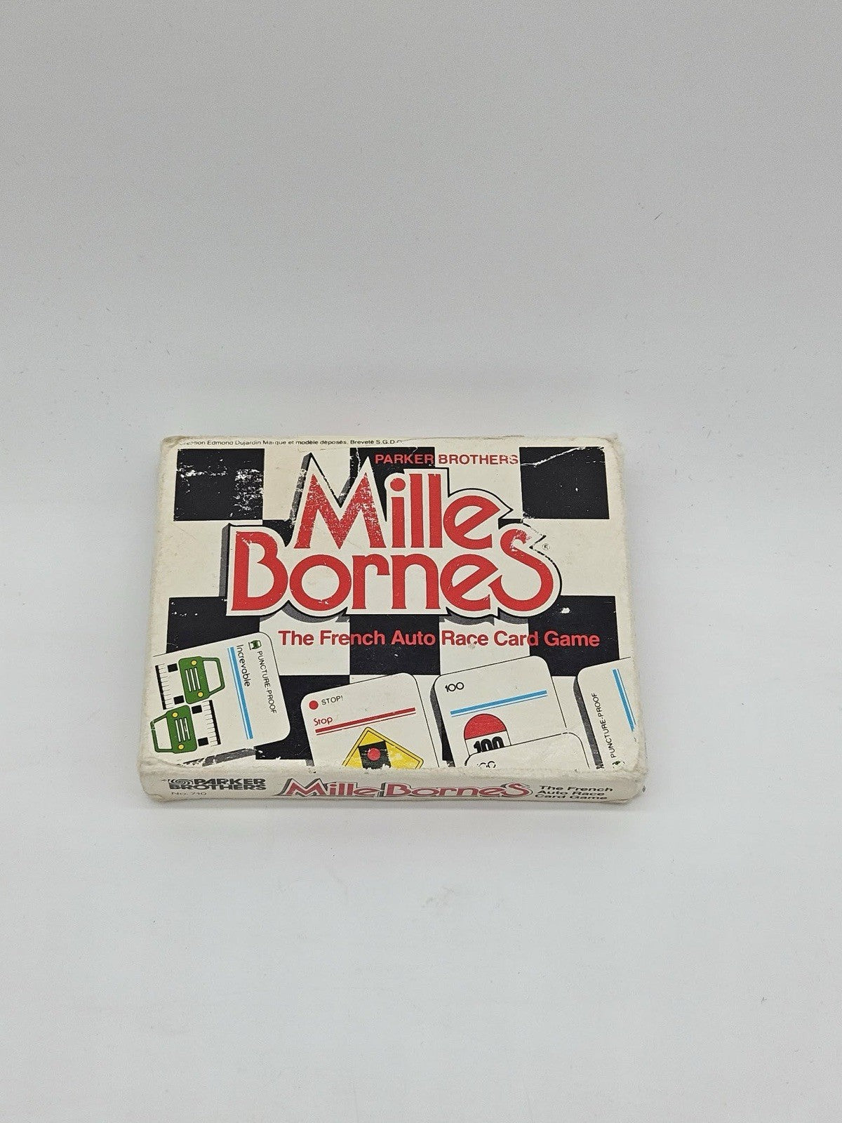 Vintage Millie Bornes French Auto Race Card Game Parker Bros. 1982 Complete  EUC