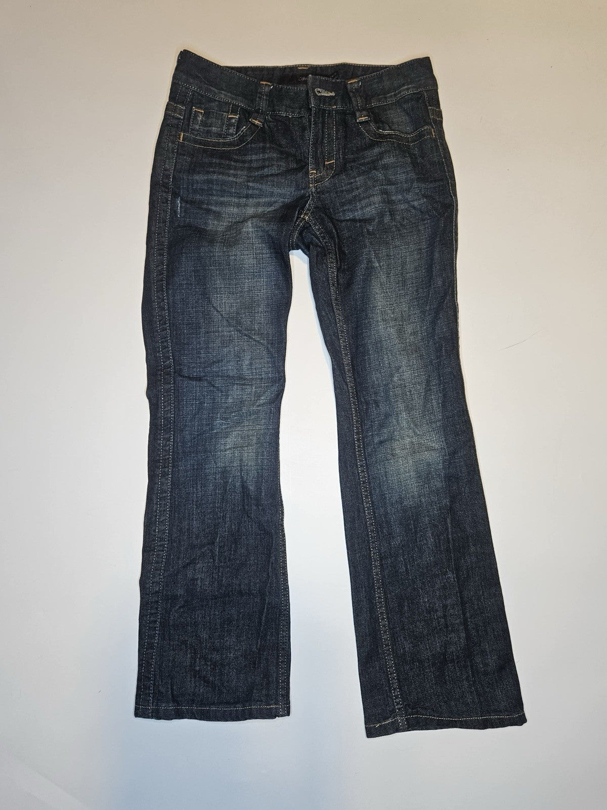 Calvin Klein Jeans Womens Size 26x2 Dark Wash Bootcut Denim Pants