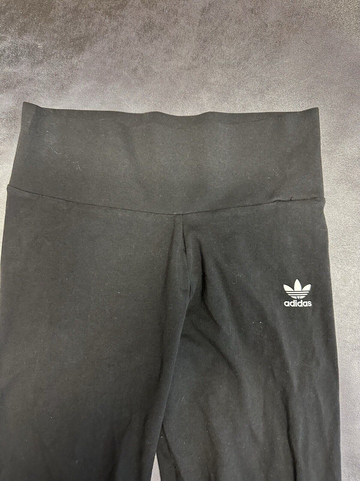 adidas Leggings Womens Size Med Black Workout Stretch Compression Gym WCLTH 001