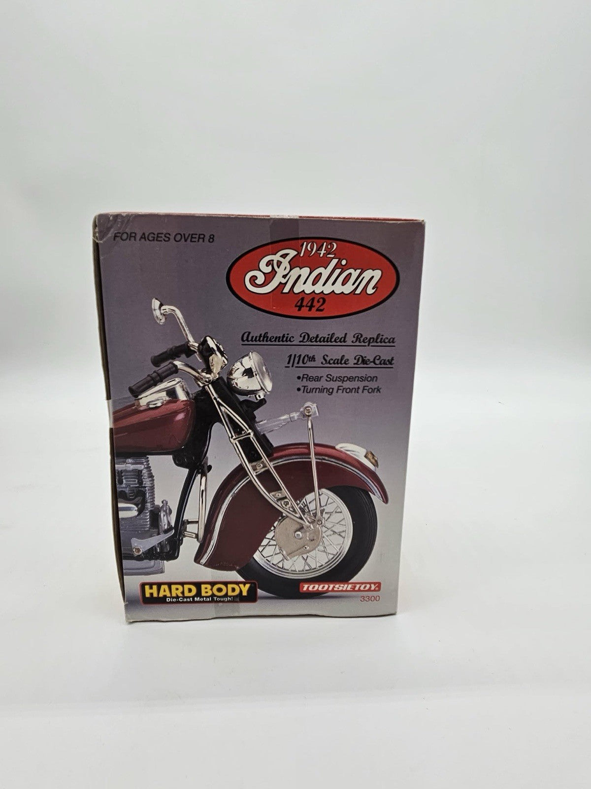 NEW TOOTSIE 1942 INDIAN 442 MOTOR CYCLE 1/10 SCALE