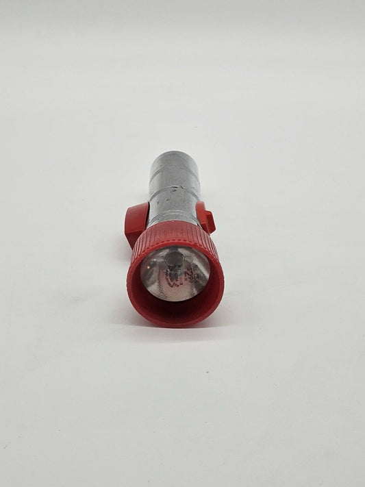 Vintage Eveready Handheld Flashlighter Union Carbide 7.5" Made in USA WORKS!