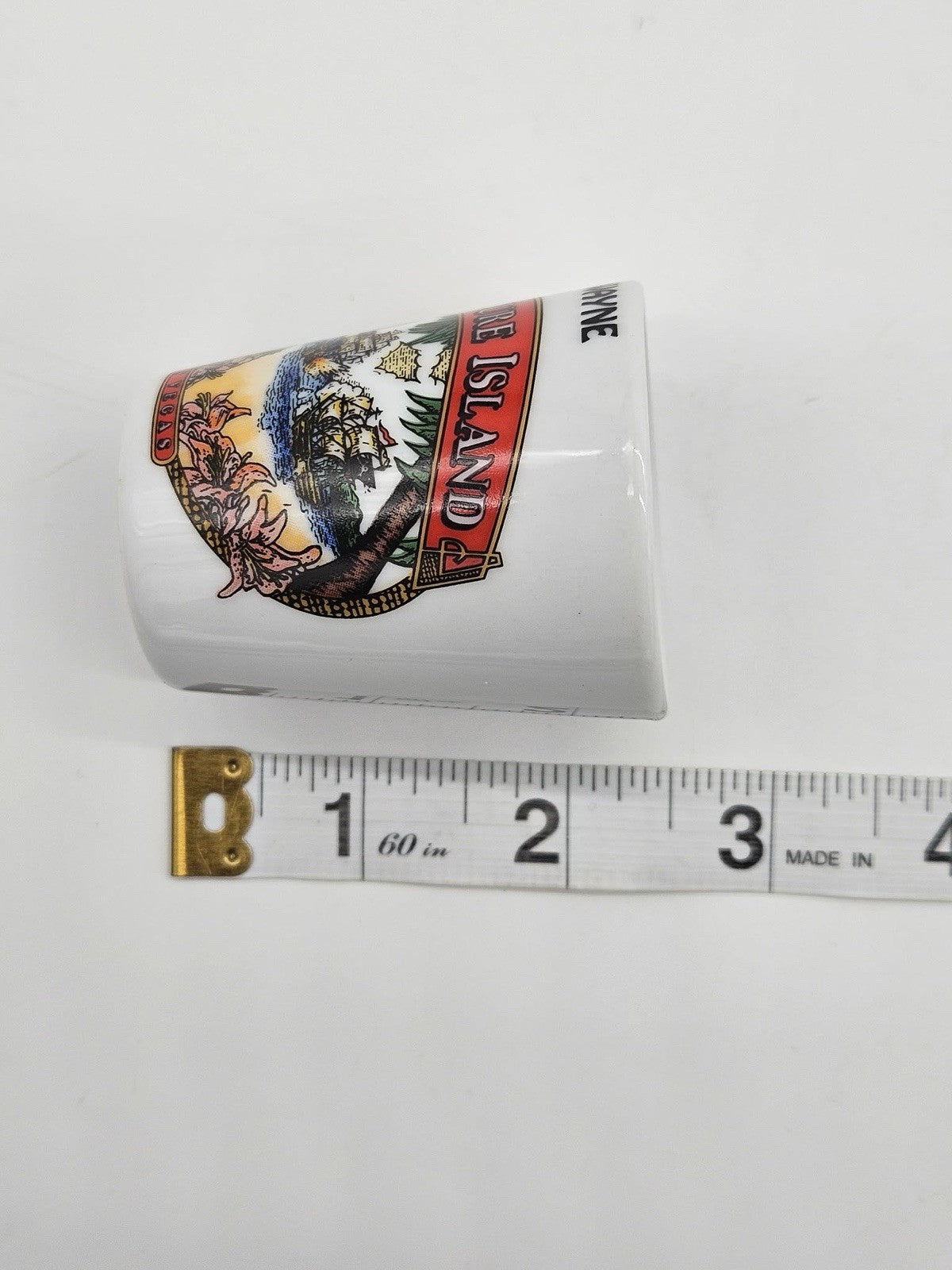 Vintage Wayne Treasure Island Las Vegas Pirate Theme Souvenir Shot Glass