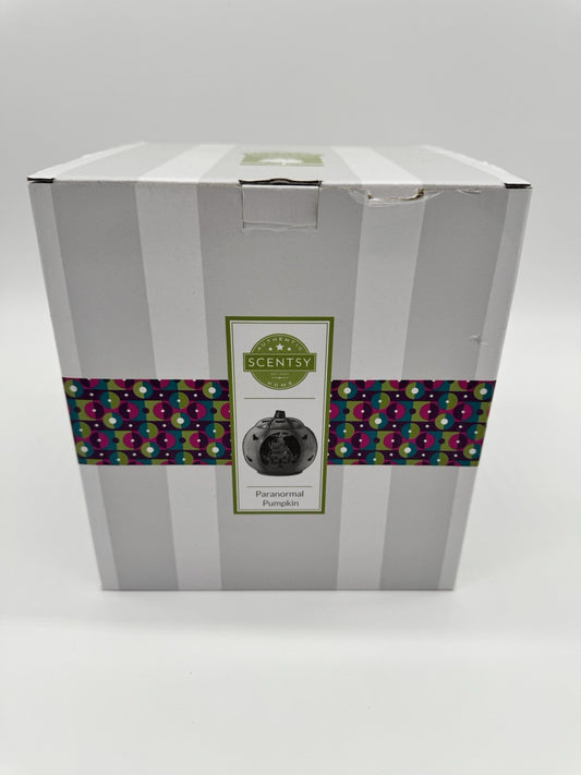 Scentsy Paranormal Pumpkin Halloween Warmer limited Edition