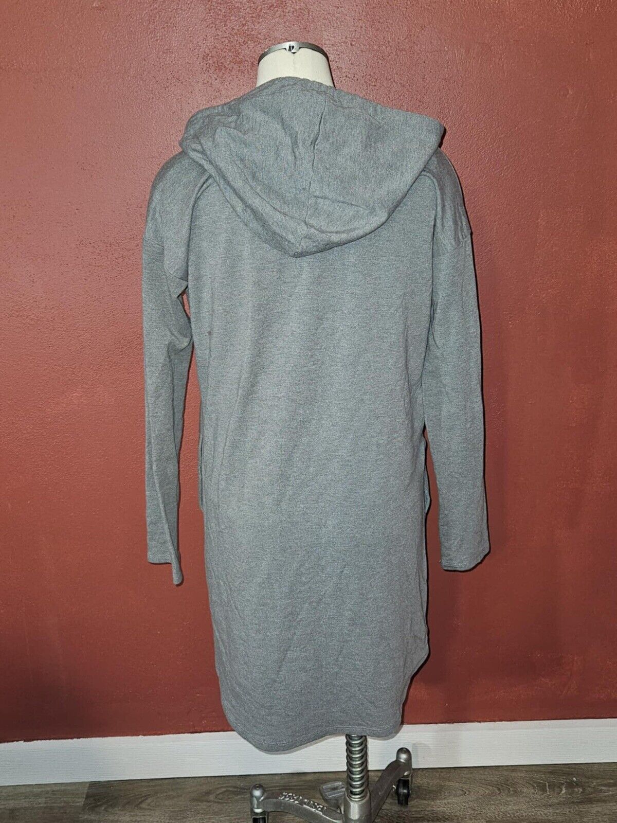 Forever 21 Women’s Grey Hooded Knit Dress Sz. S