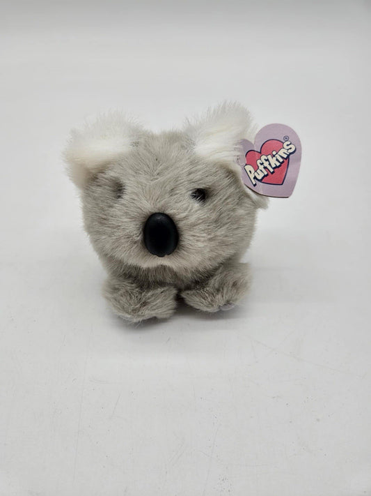 Puffkins Stuffed Plush Koala Bear "Aussie" w/Tag Stuffed Animal 1997 VTG