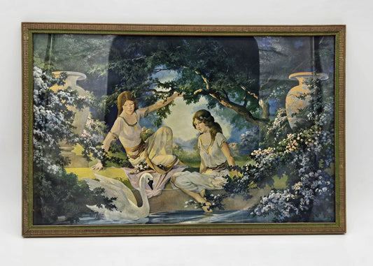 1927 “Bower of Paradise” by C.K. Van Nortwick – Columbian Colortype Lithograph