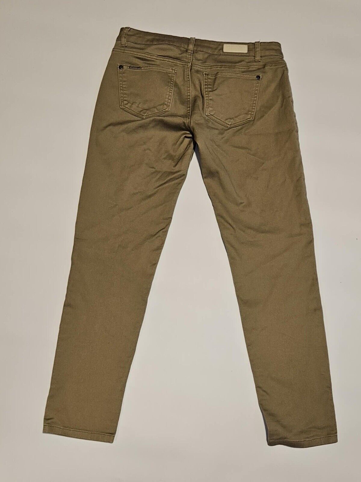 CELEBRITY PINK Juniors Low Rise Skinny Ankle Jeans Khaki Size 9S