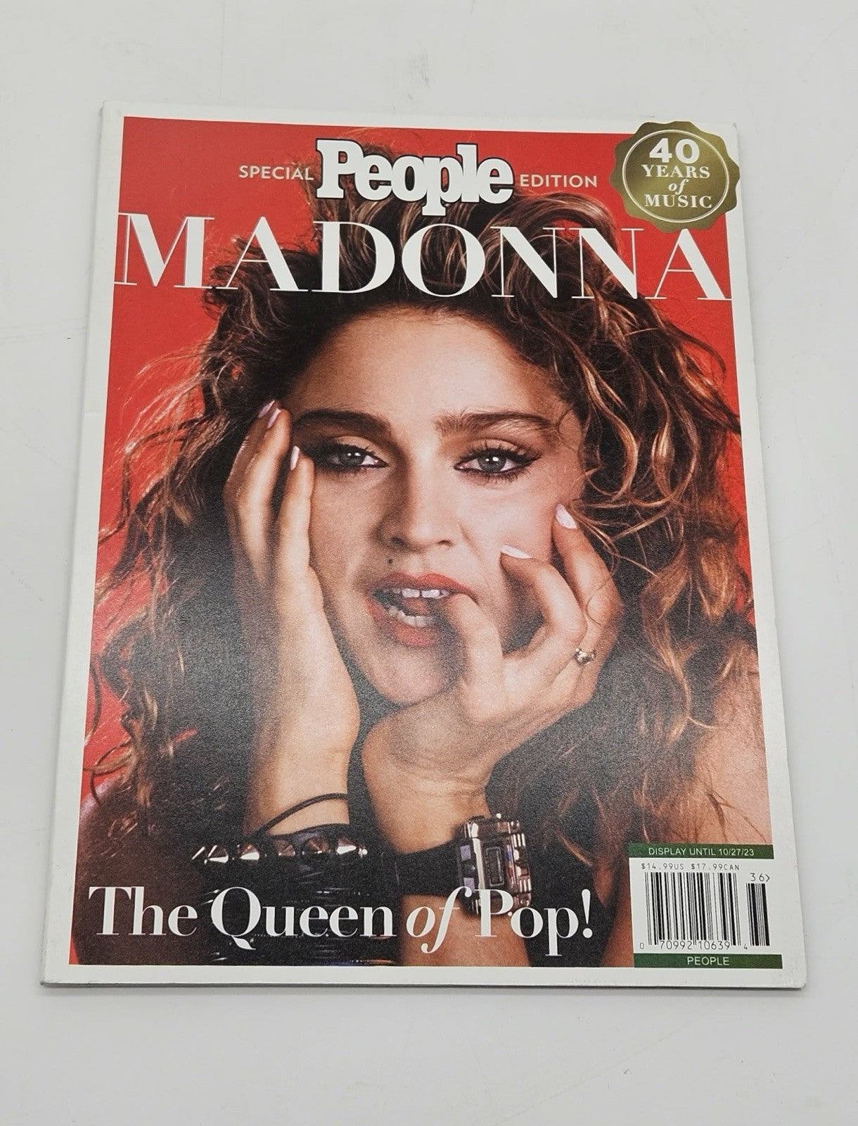 MADONNA 40 YEARS OF MUSIC PEOPLE MAGAZINE SPECIAL EDITION 2023 COVER #1