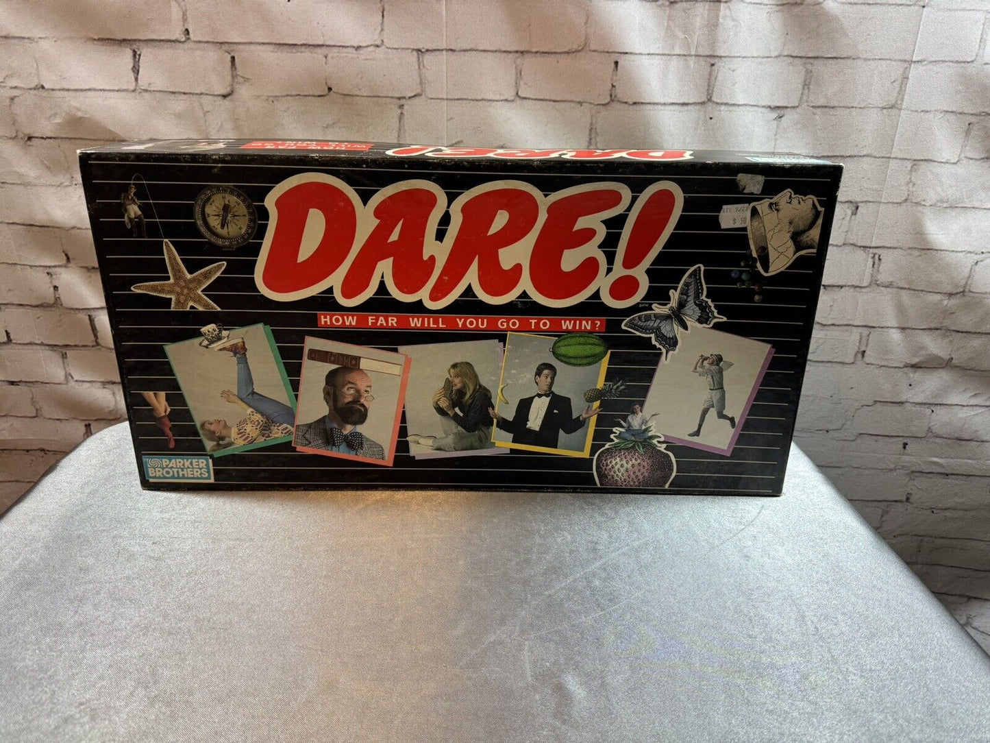 Vintage 80s Dare Parker Brothers Board Game Family Game Complete
