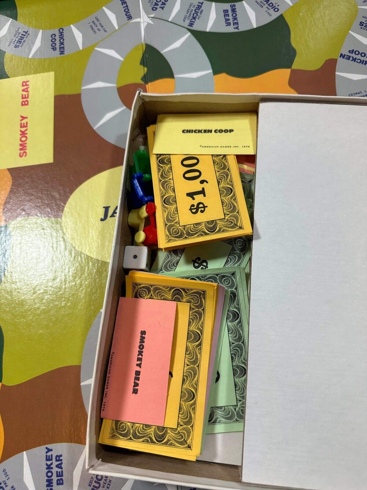 RARE Vintage 1976 “Convoy” Trucker Board Game - American Games Inc. - Semi Truck