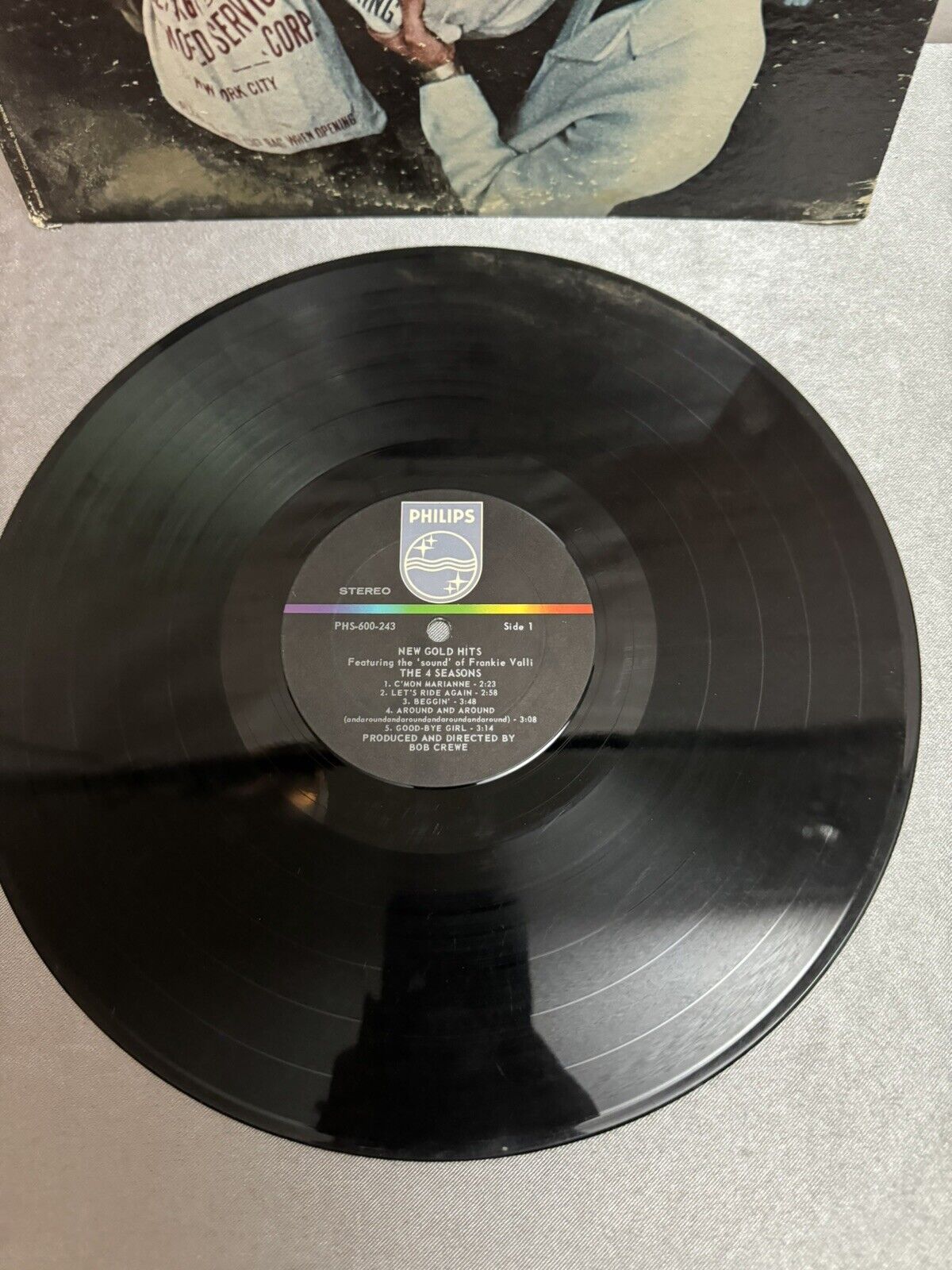 The Four Seasons LP New Gold Hits STEREO 1967 Philips PHS-600-243