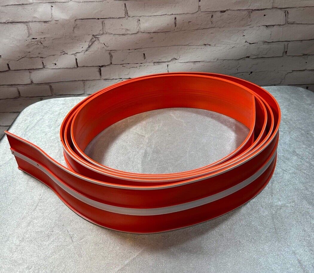 Vintage 1968 Aurora Speedline 2 in 1 Stunt & Drag Race Orange Track Only