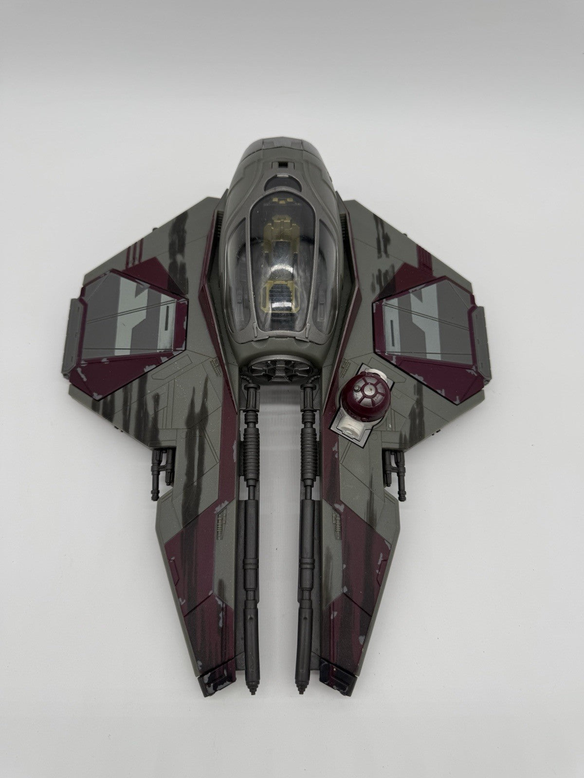 Star Wars Obi-Wan Kenobi Jedi Starfighter Ship Saga Collection 2004 Hasbro C17