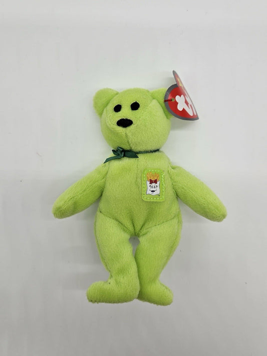 McDonald's Ty 2004 Fries the Bear Teenie Original Beanie