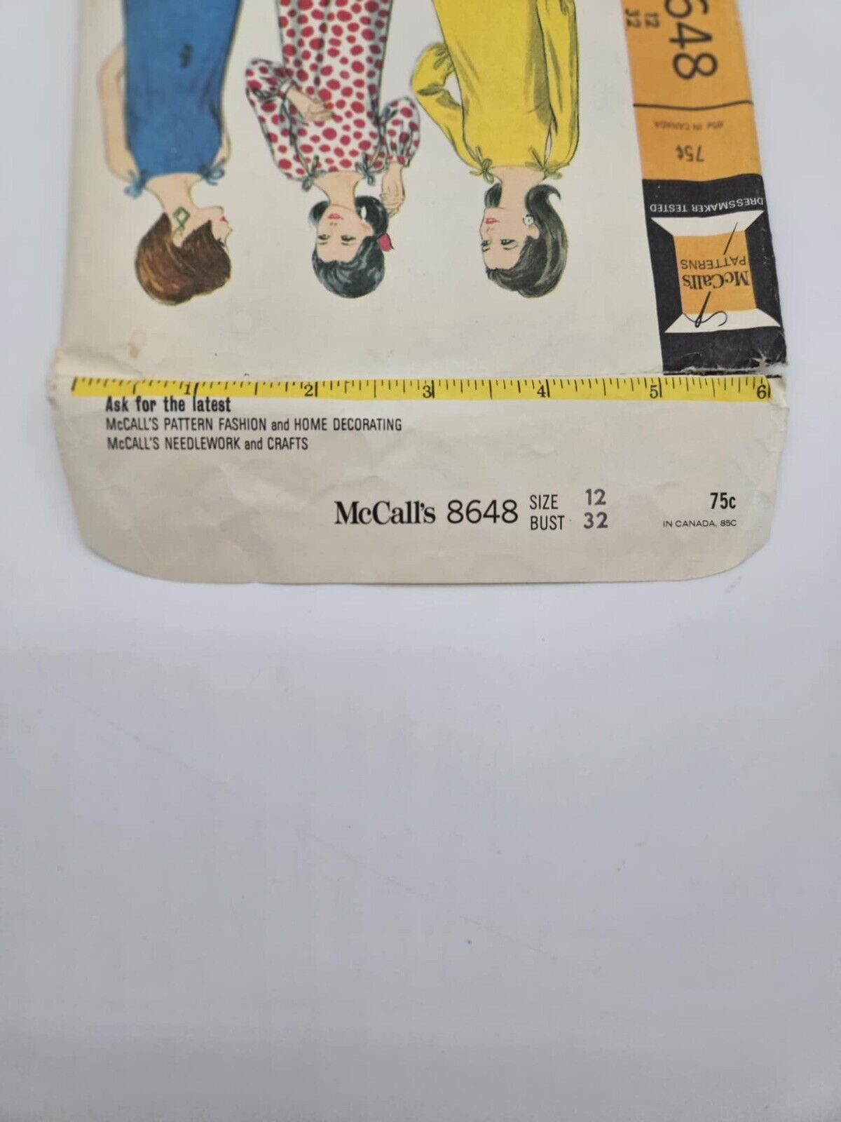 Vintage Simplicity Sewing Pattern 8648 Misses Dress 2 Versions Size 10 Bust 31