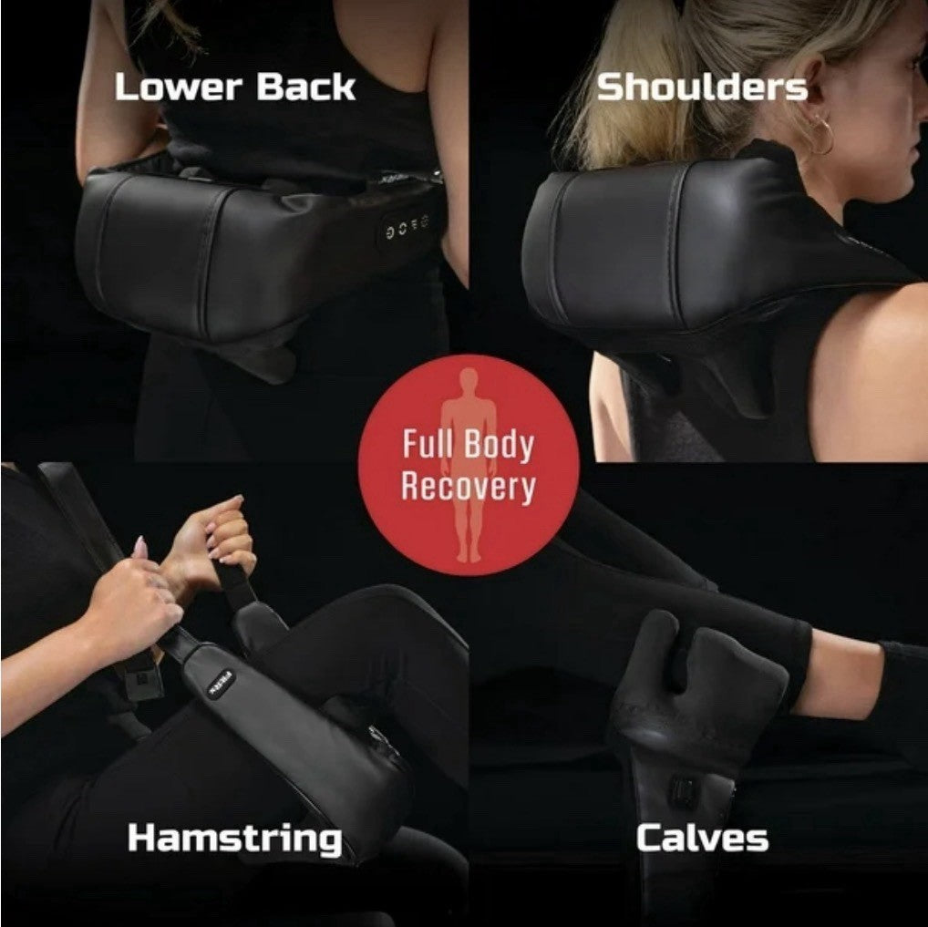 Shiatsu Pro Massager, Cordless Heated, Back, Neck & Shoulder