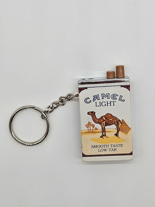 CAMEL FLASH PACK KEYCHAIN/FLASHLIGHT / WORKS!