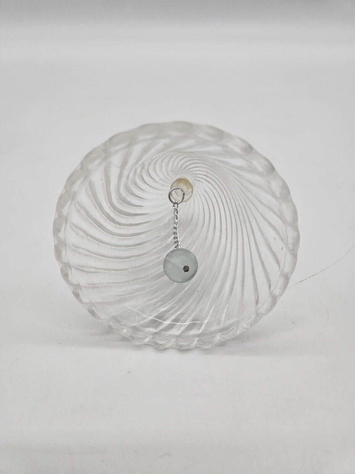 Crystal Bell, Swirl Design, Vintage