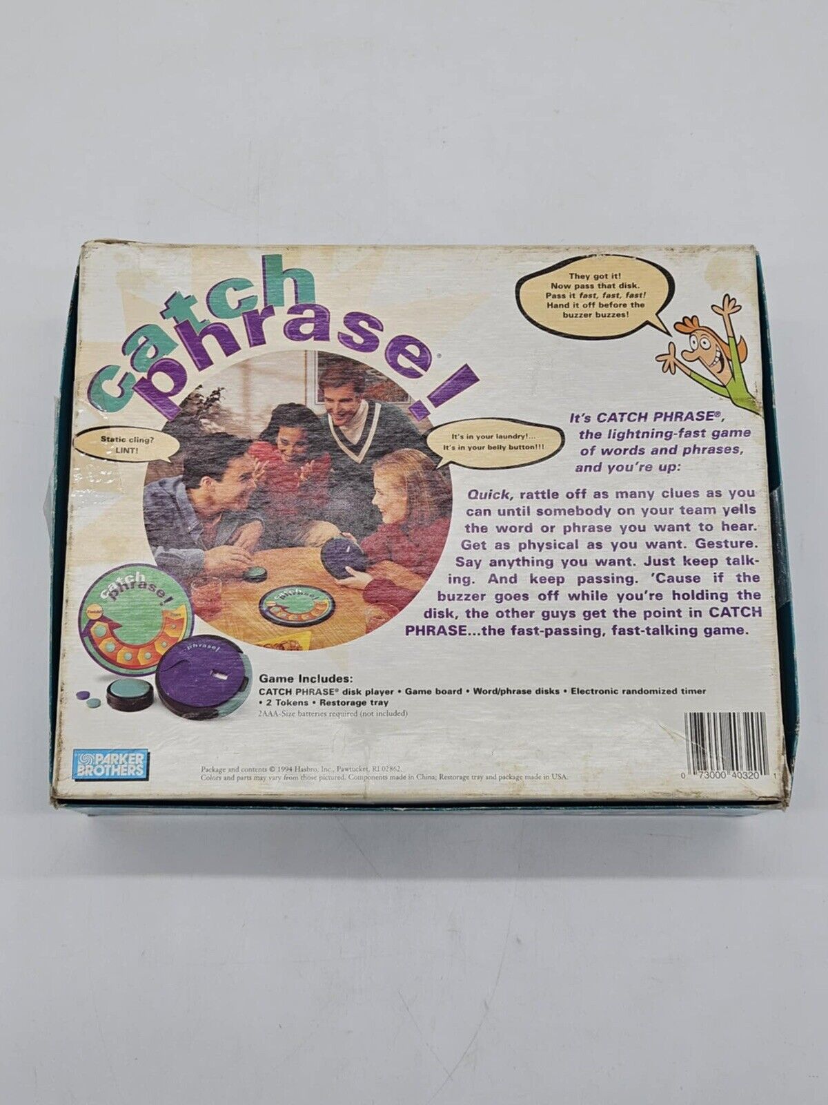 Vintage Catch Phrase Party Game 1994 Original Edition Parker Brothers complete