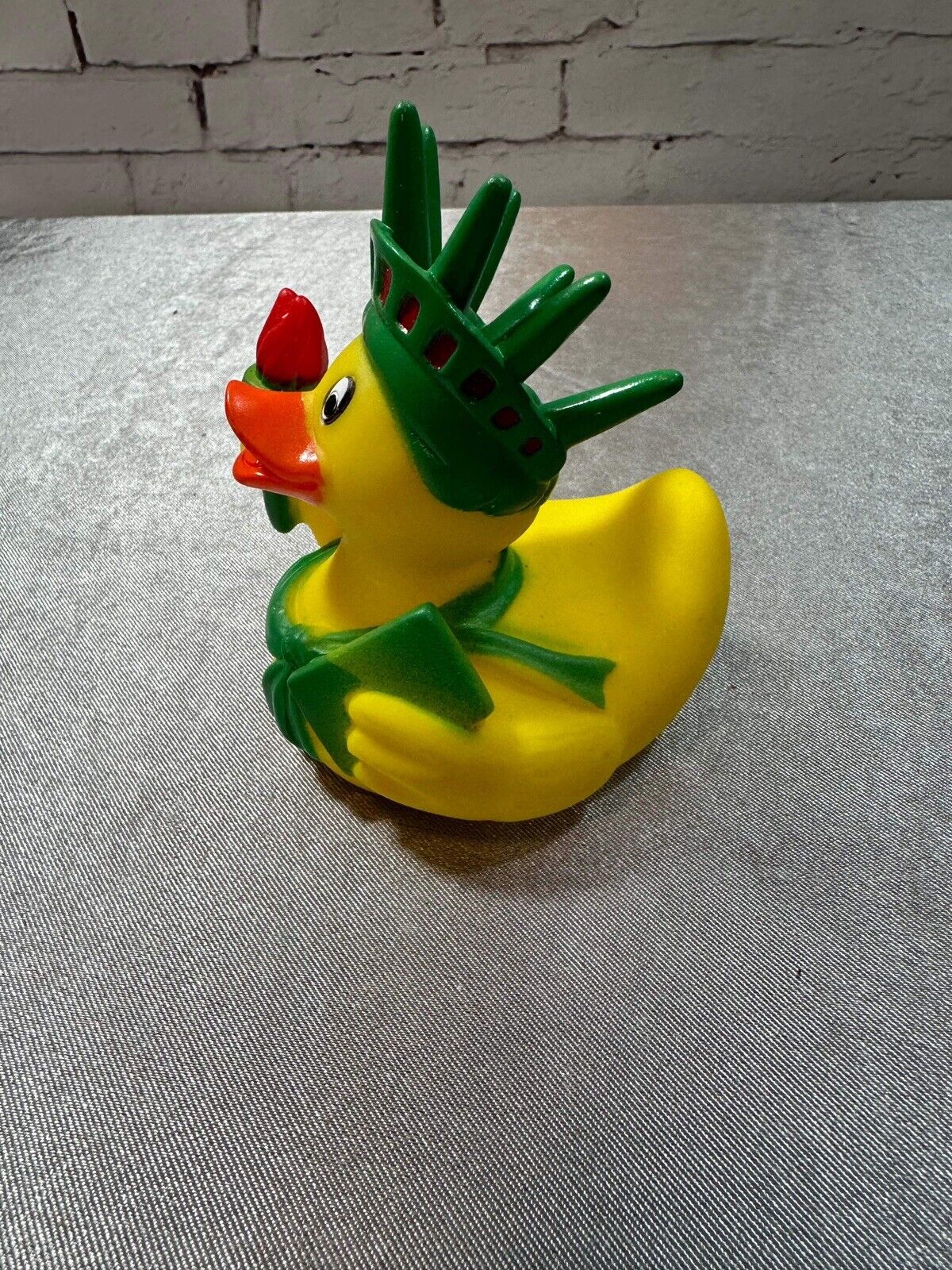 Statue Of Liberty Rubber Duck 2”, Bath Toy, Jeep