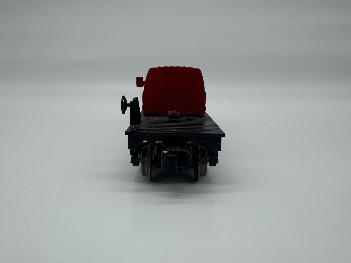 MENARD’S  GOLD LINE MILWAUKEE ROAD FLATCAR WITH TWO F150 CAB LOAD 279-266