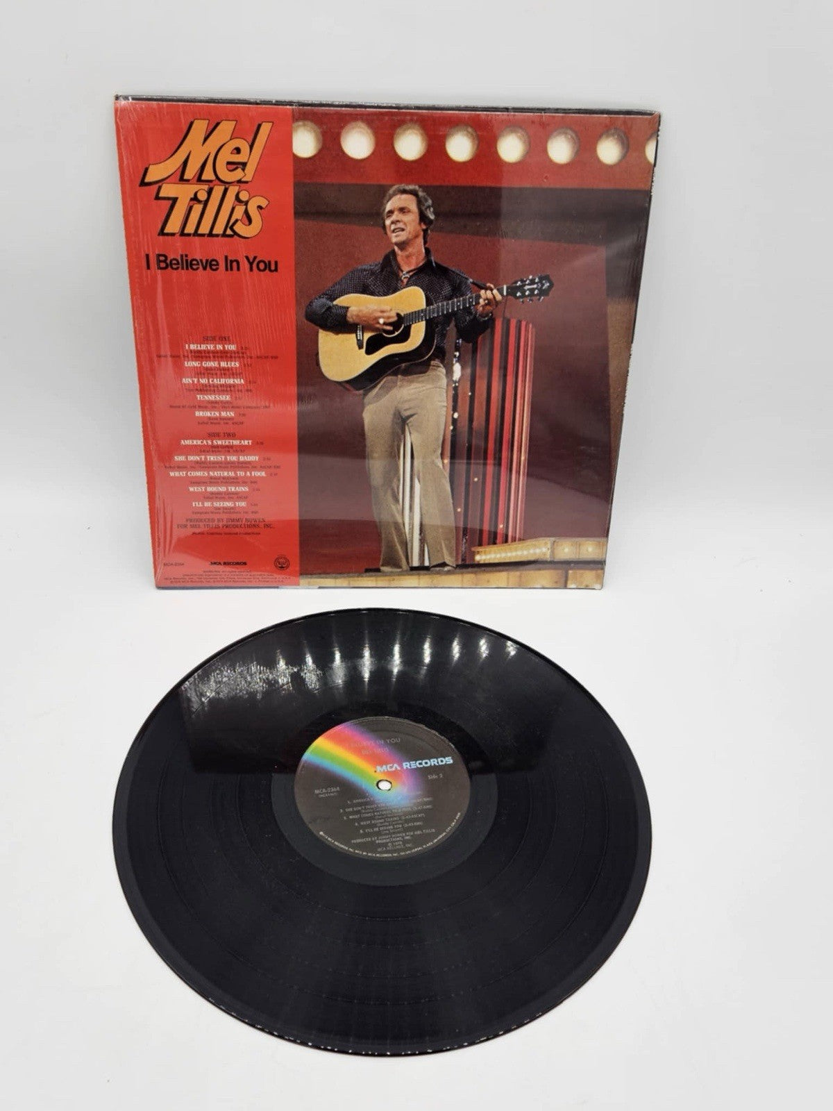 Mel Tillis - I Believe In You VG+ Original Press MCA 2364 LP Record 1978 Country