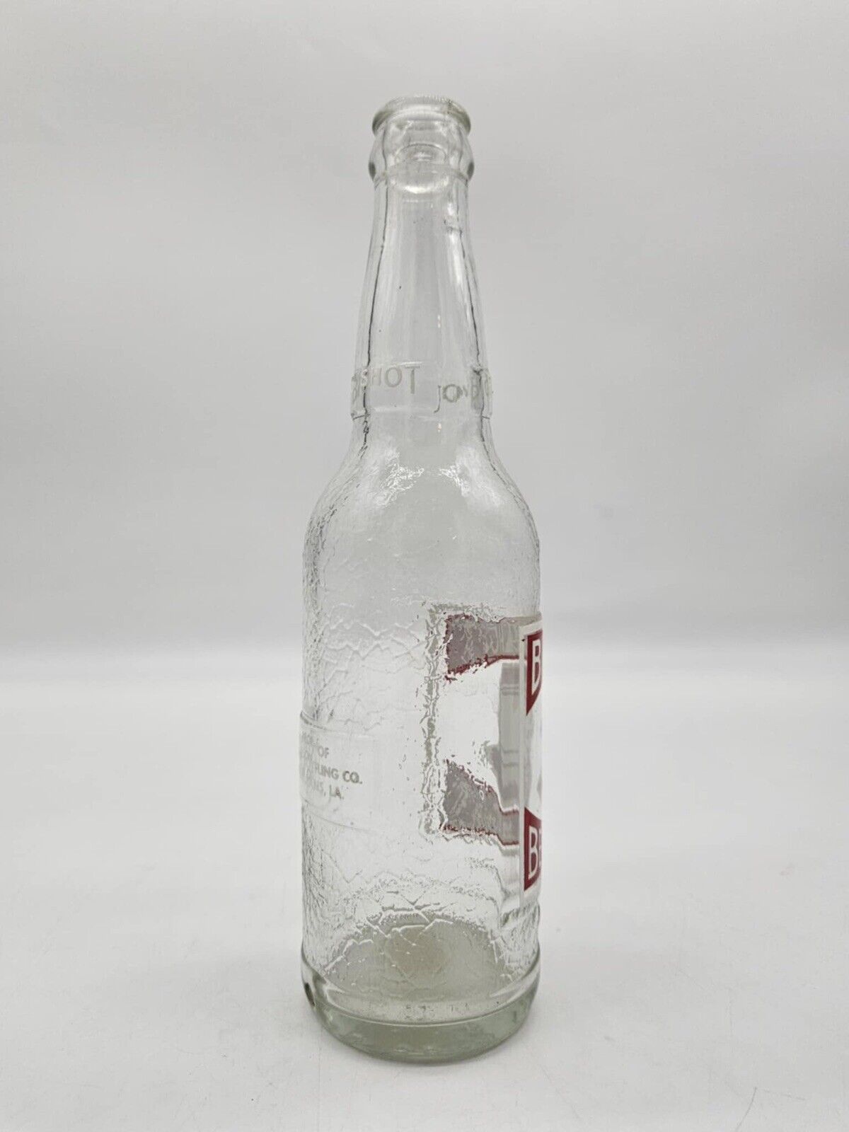 Rare BIG SHOT, New Orleans  ACL Vintage Bottle Soda Man Cigar Nice!