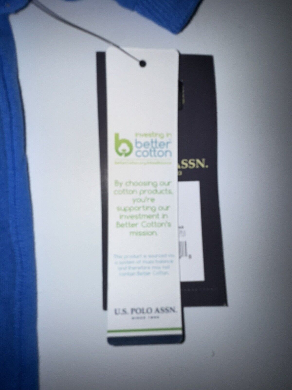 US Polo Assn Boys XL (14-16) Short Sleeve Polo Shirt Blue Embroidered