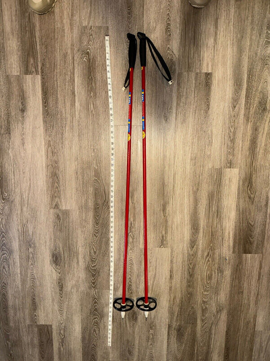 Vintage LP STAVEN  Ski Poles Made in Sweden 130 cm