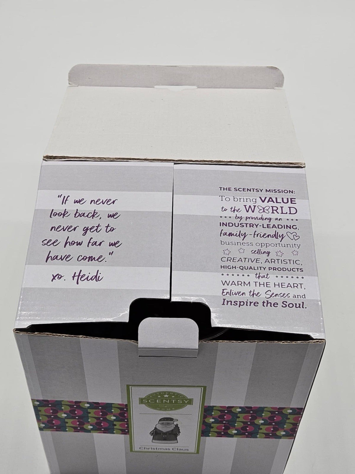 Scentsy Christmas Claus 2021 Retired Wax Warmer Holiday Santa Tree